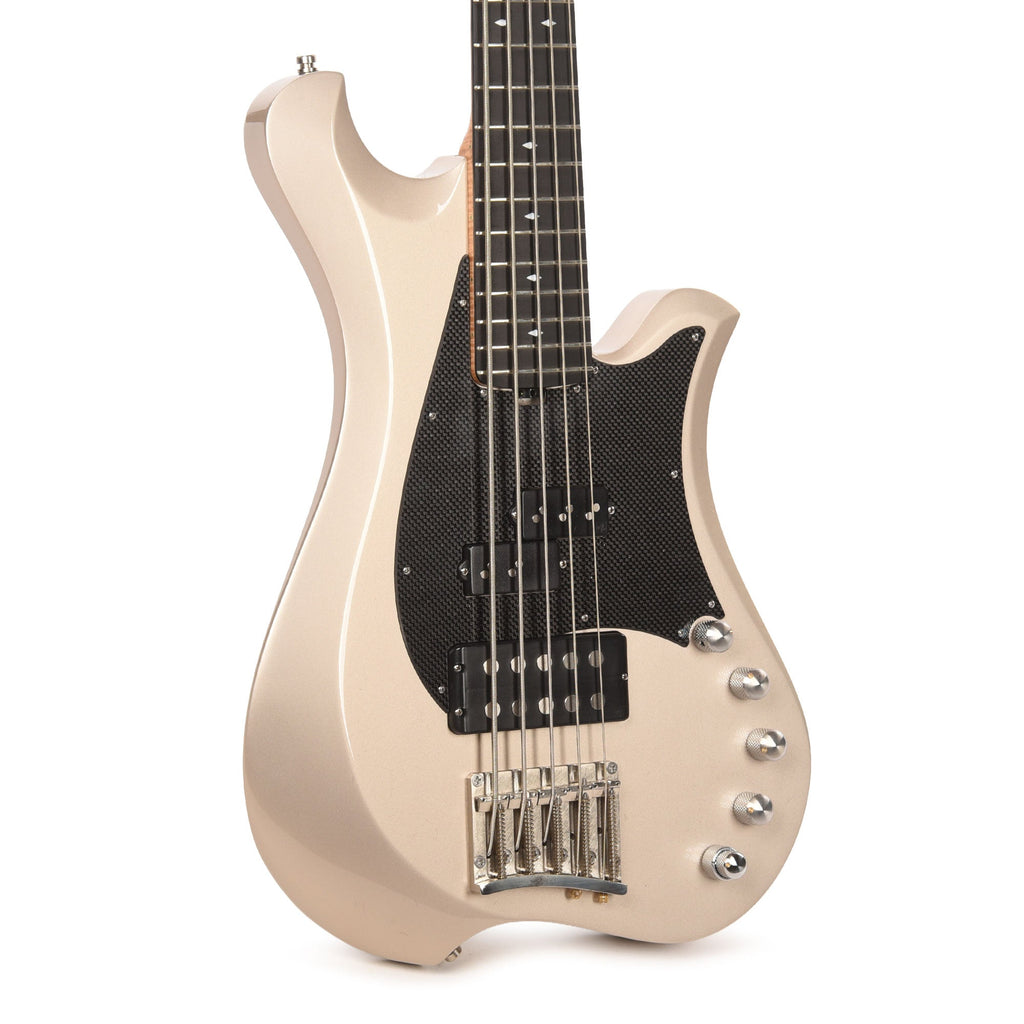 Bacci Palladium Marleo 5-String Bass Grey - MusicMarket