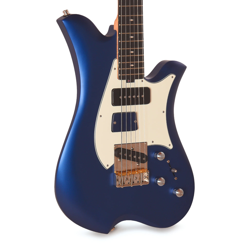 Bacci Leonardo Officina Baritone Radiance Ultramarine w/Figured Maple Neck & Ebony Fingerboard - MusicMarket