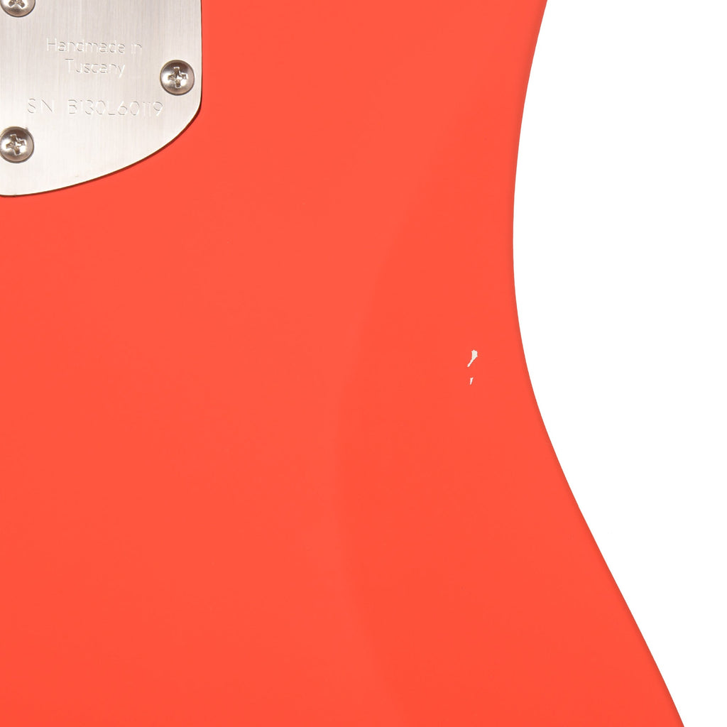 Bacci Leonardo Officina Baritone Tuscan Red w/Figured Maple Neck - View 10 | MusicMarket