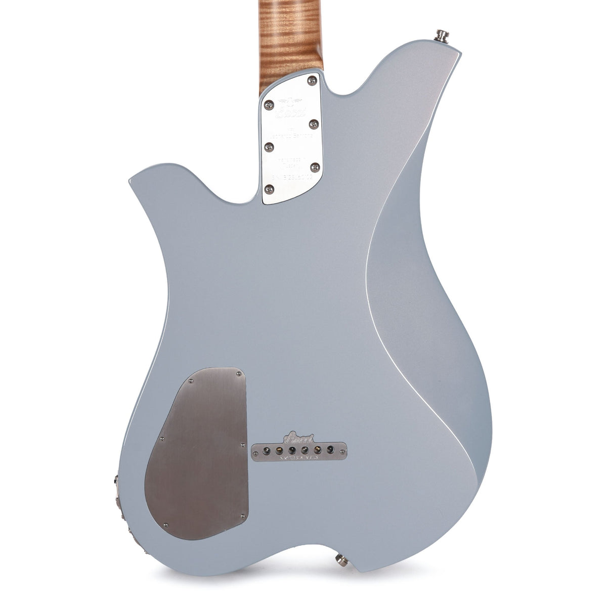 Bacci Leonardo Officina Celeste Dual Output Baritone Red Alder Light Blue - View 3 | MusicMarket