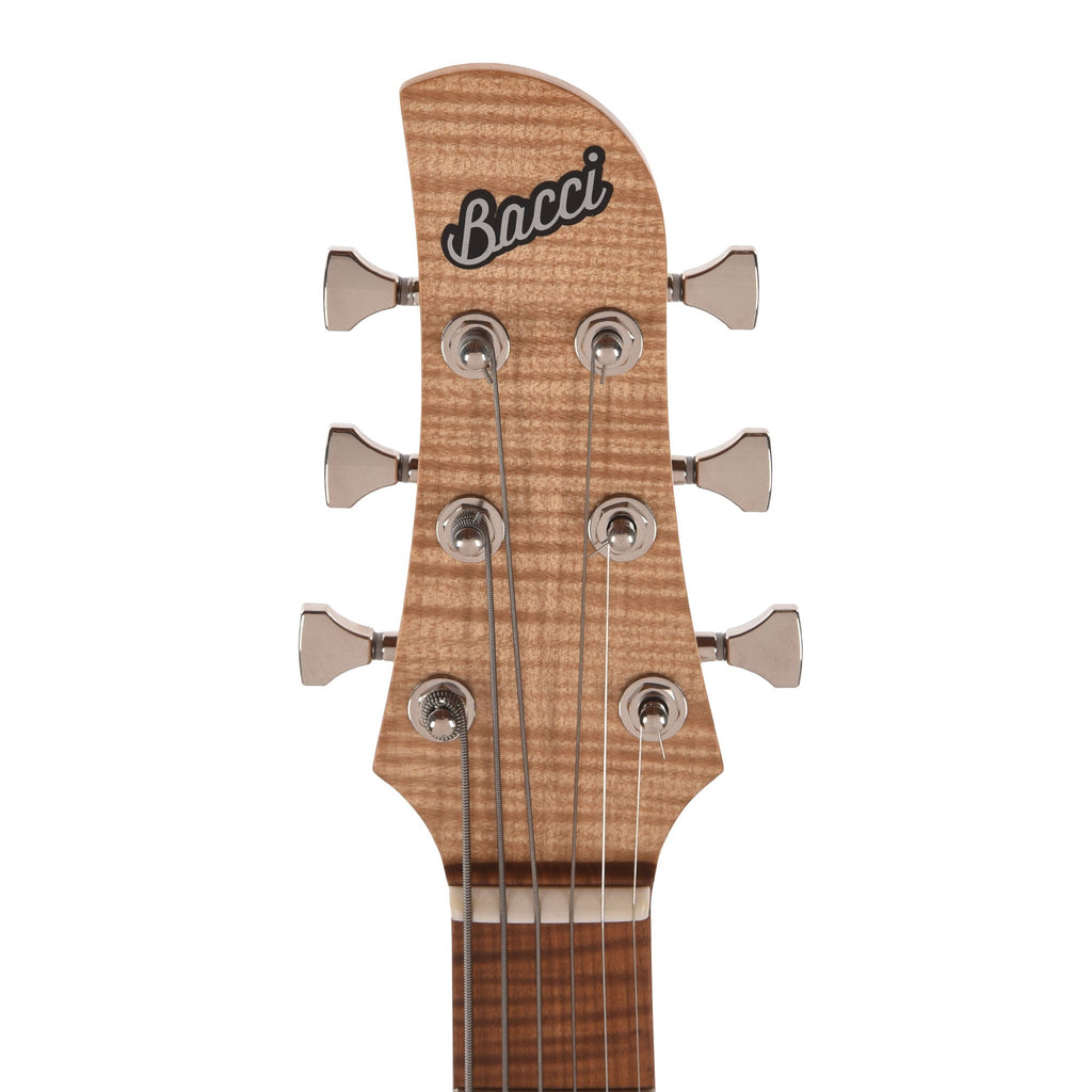 Bacci Leonardo Officina Celeste Dual Output Baritone Red Alder Light Blue - View 6 | MusicMarket