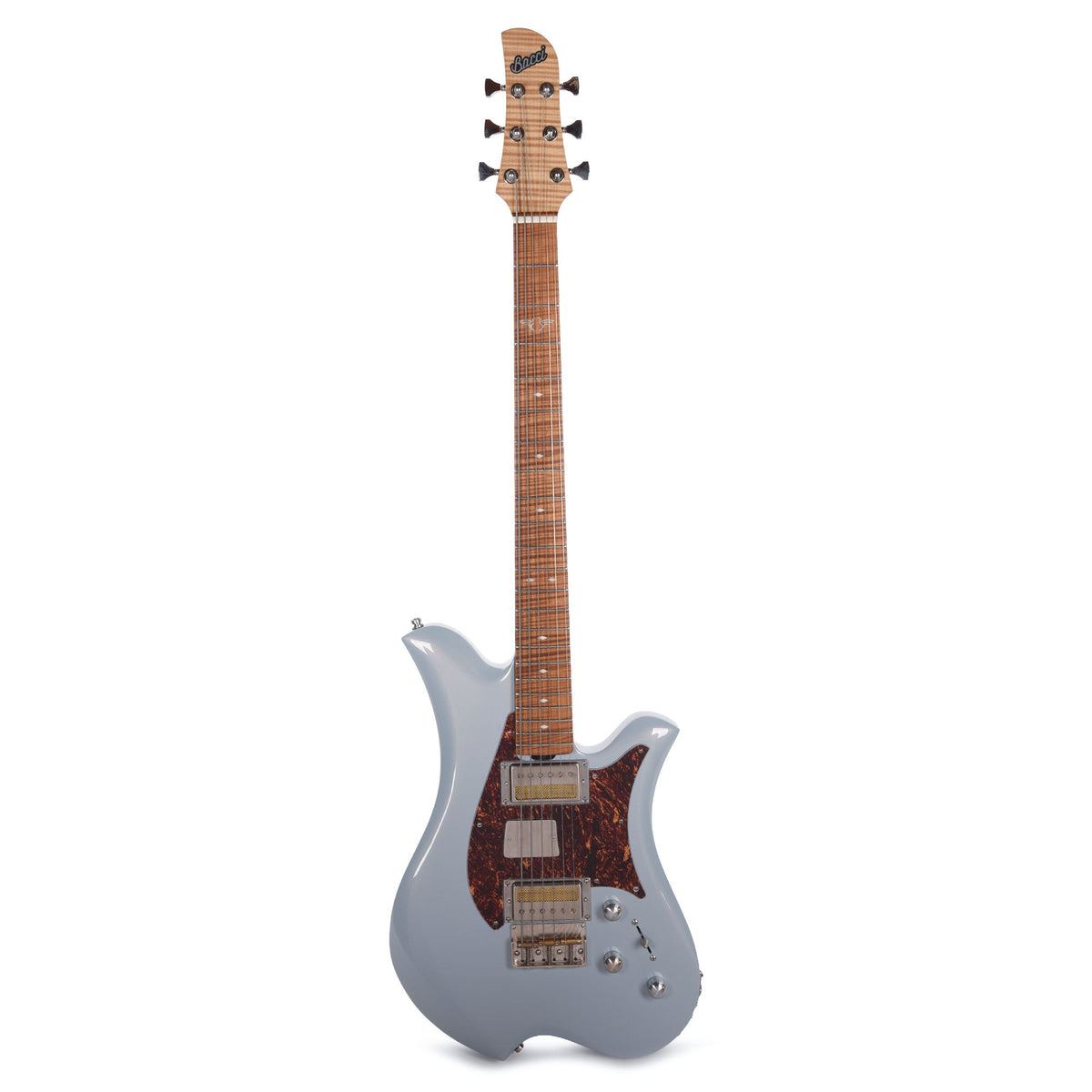 Bacci Leonardo Officina Celeste Dual Output Baritone Red Alder Light Blue - View 4 | MusicMarket