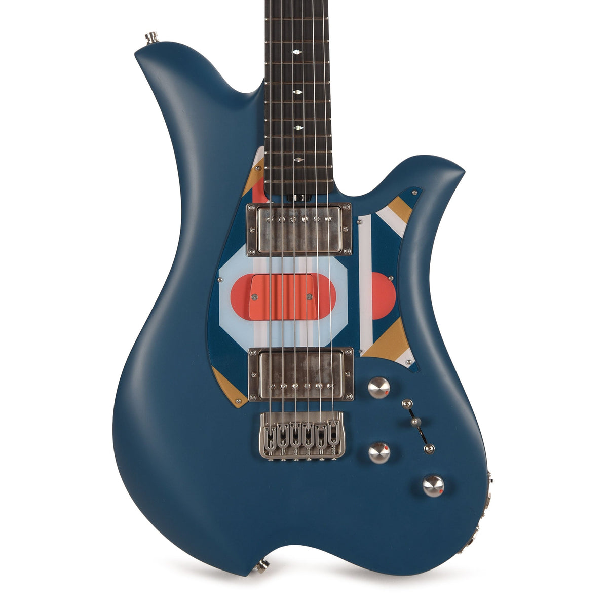 Bacci Leonardo Parato Rhombus Dual Output Baritone Red Alder Dark Blue - View 2 | MusicMarket