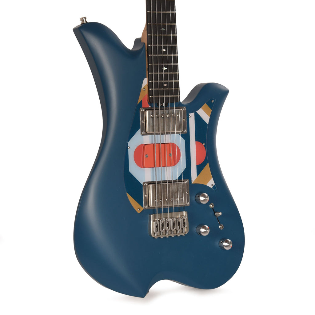 Bacci Leonardo Parato Rhombus Dual Output Baritone Red Alder Dark Blue - MusicMarket