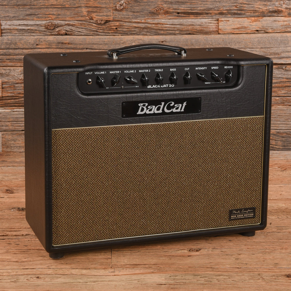 Bad Cat Mod Shop Mark Sampson Designed Black Cat 30 30-Watt 1x12" Guitar Combo Amp - MusicMarket