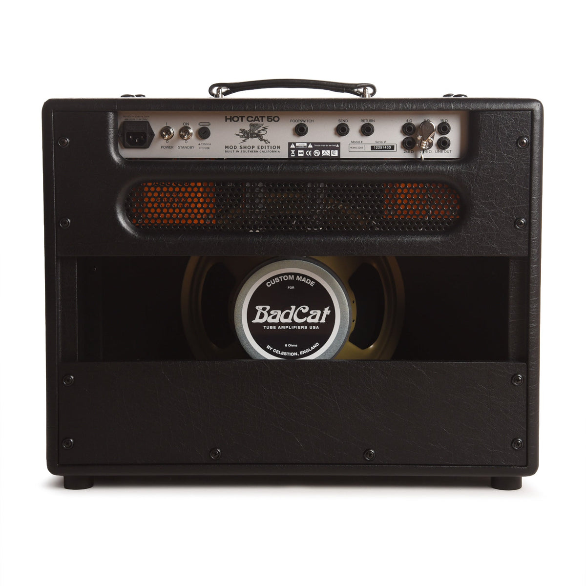 Bad Cat Mod Shop Hot Cat 50 1x12 Combo - View 3 | MusicMarket