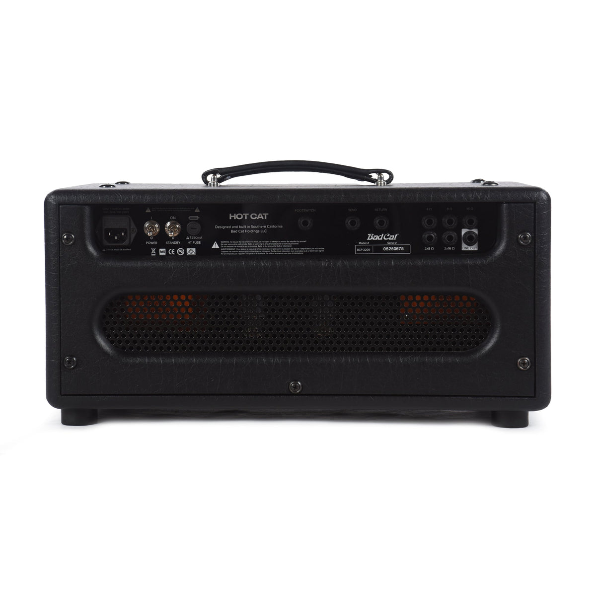 Bad Cat Hot Cat 45w Tube Amp Head w/ Reverb - View 3 | MusicMarket