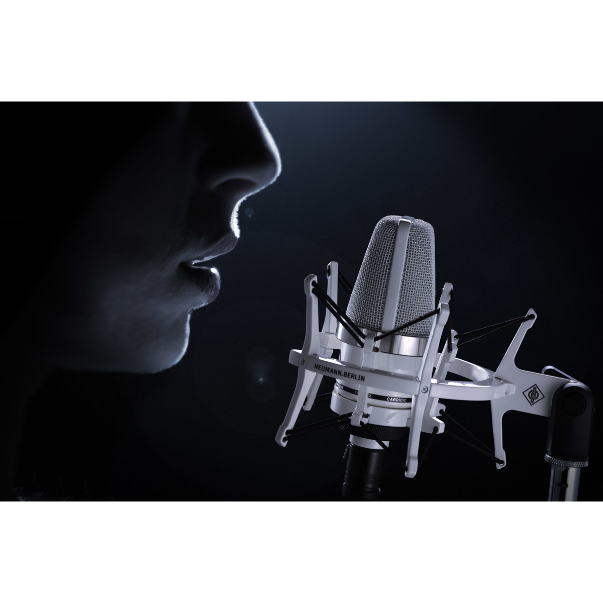 Neumann TLM 102 White Edition Limited-Run Condenser Studio Microphone - View 7 | MusicMarket