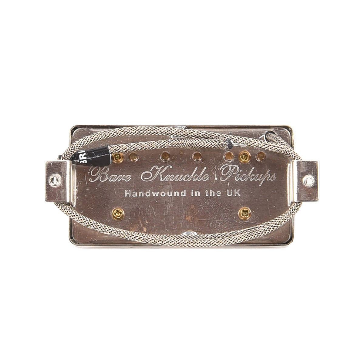 Bare Knuckle Signature Series Steve Stevens Rebel Yell Bridge Humbucker 2-Conductor Long Leg Potted Aged Nickel -