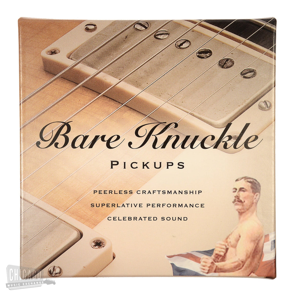 Bare Knuckle Standard Range Stormy Monday Humbucker Set 2-Conductor Long Leg Potted Nickel - View 3 | MusicMarket