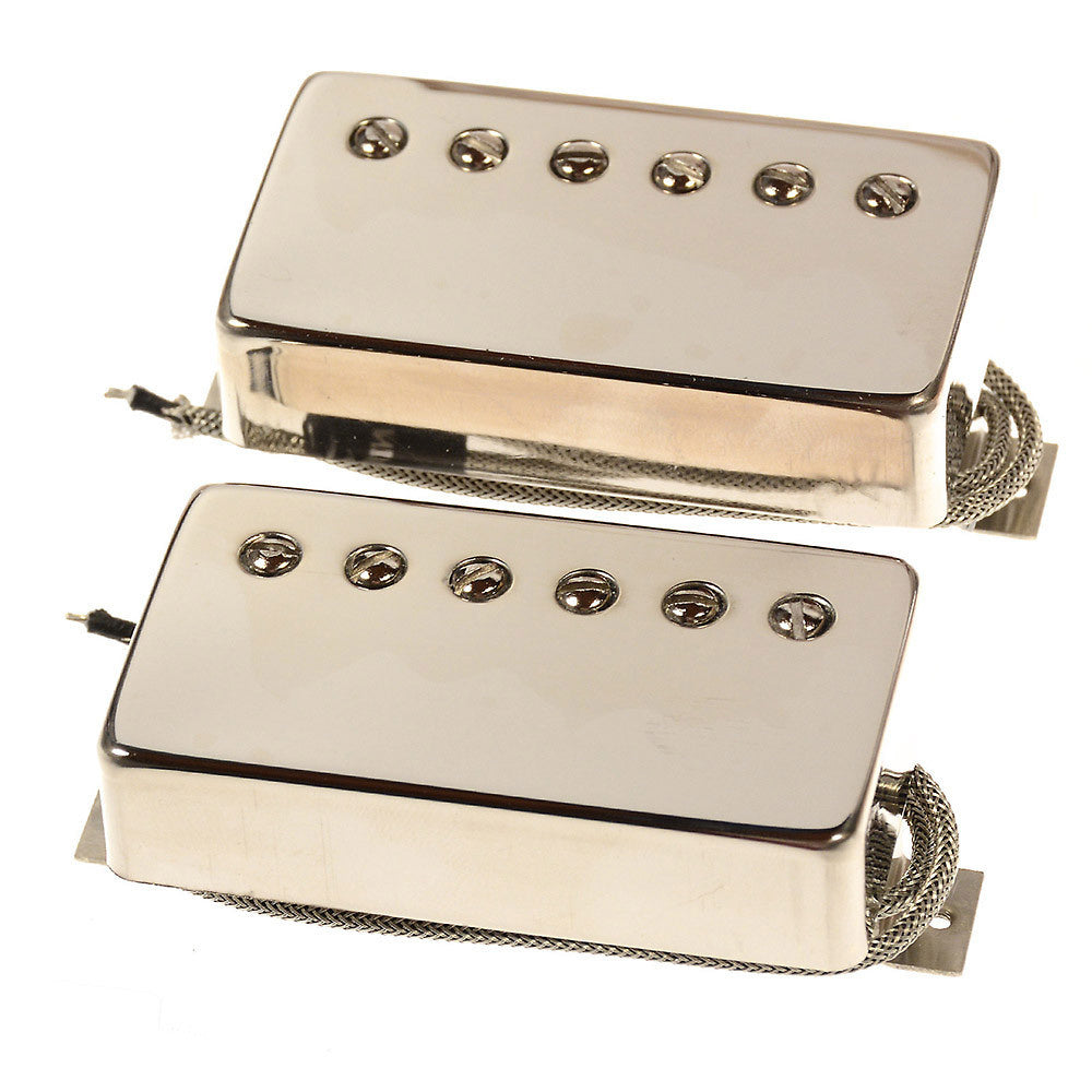 Bare Knuckle Standard Range Stormy Monday Humbucker Set 2-Conductor Long Leg Potted Nickel - MusicMarket