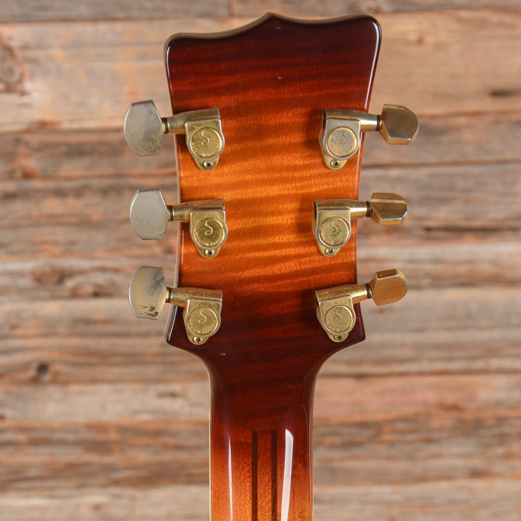 Barker Hollow Body Jazz Guitar Sunburst 1972 - View 7 | MusicMarket