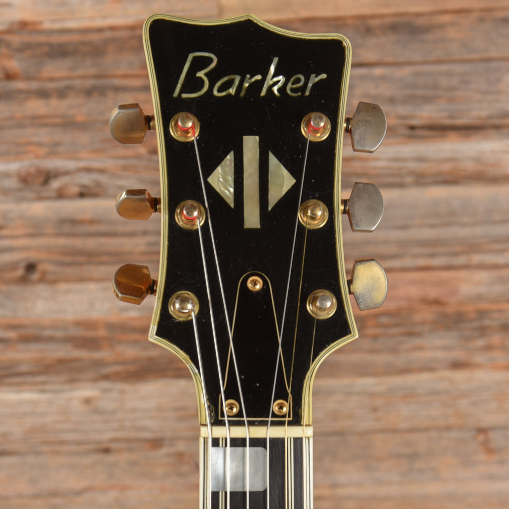 Barker Hollow Body Jazz Guitar Sunburst 1972 - View 6 | MusicMarket