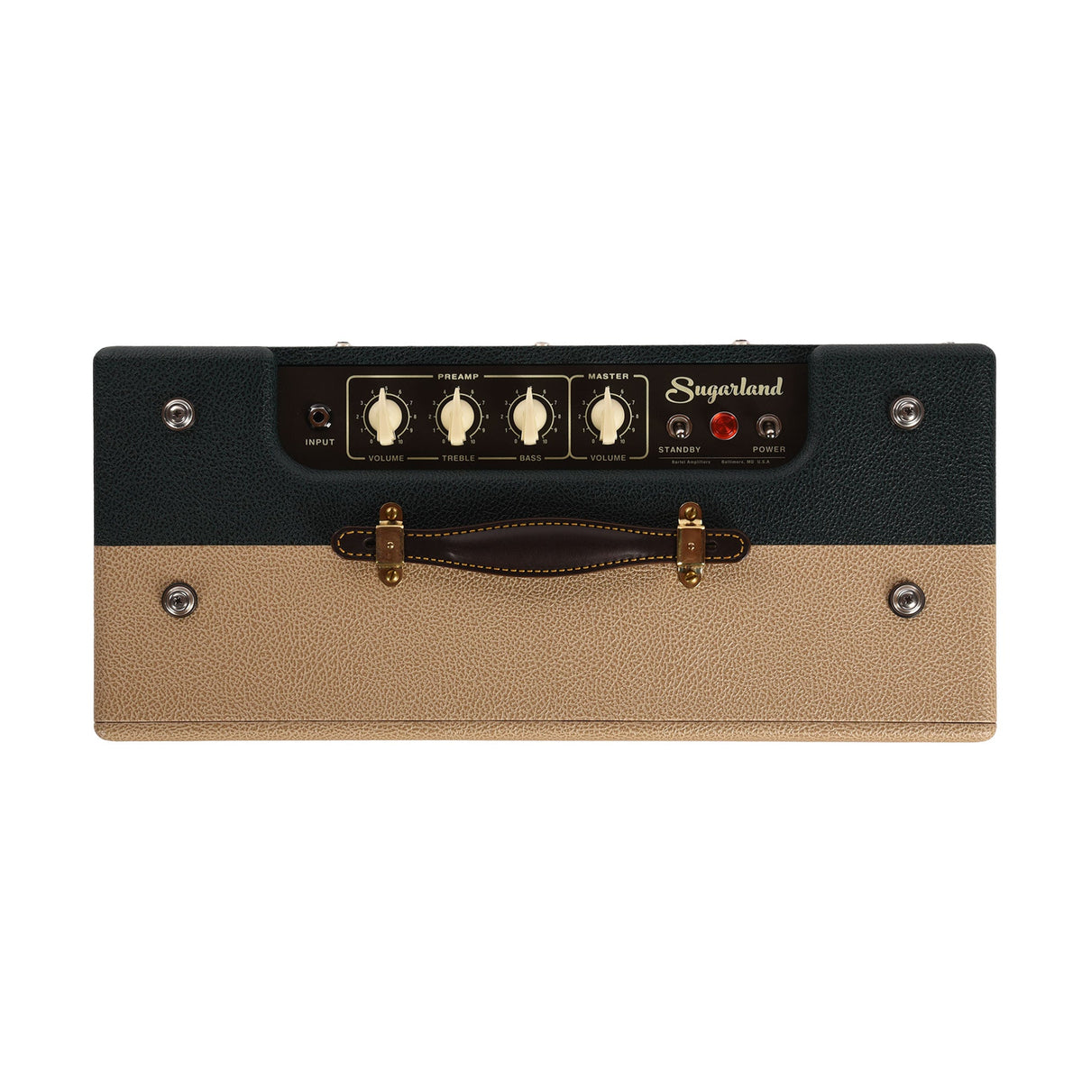 Bartel Sugarland 12W 1x12 Combo w/ Fane Alnico A60 Speaker Two-tone Ivory & Green - View 3 | MusicMarket