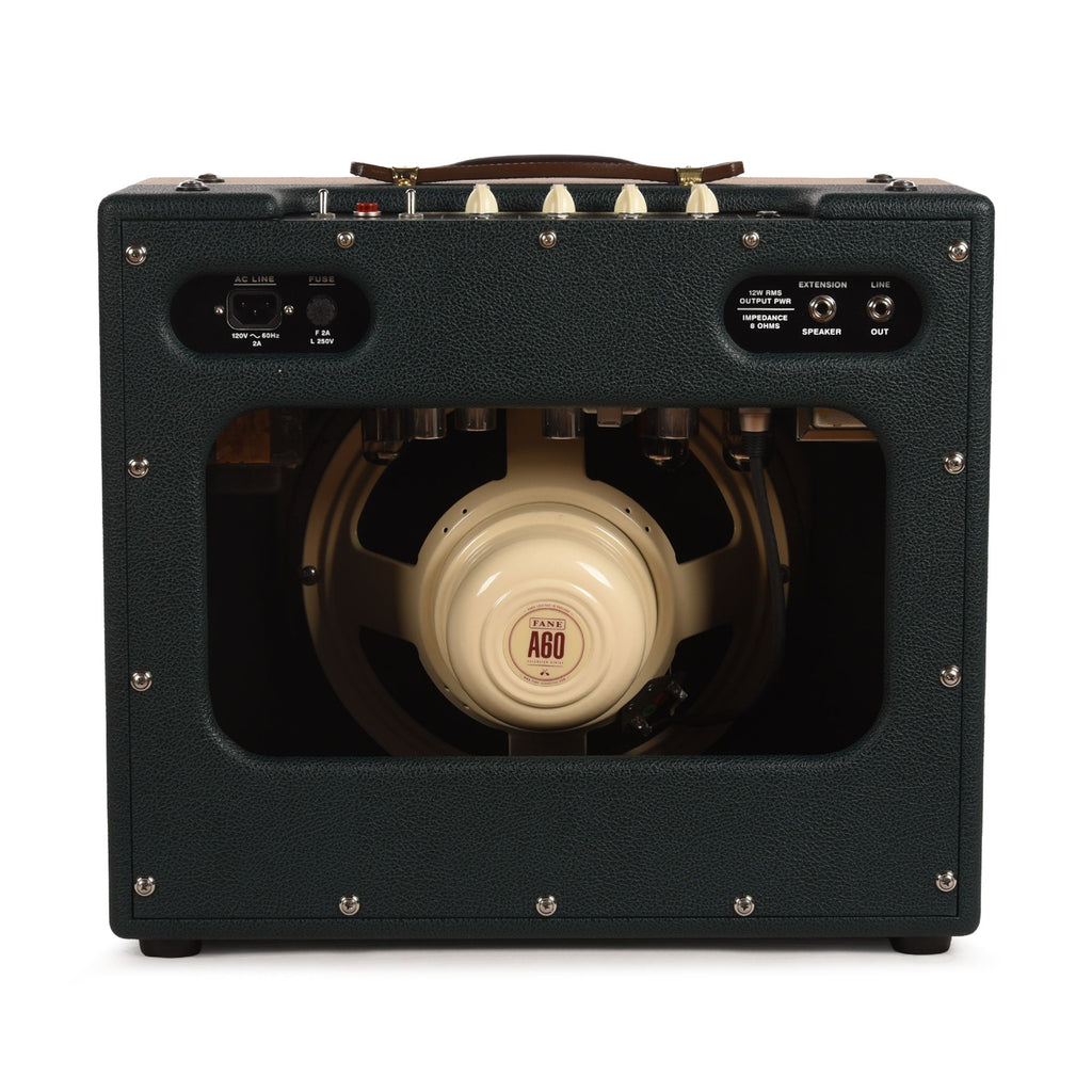 Bartel Sugarland 12W 1x12 Combo w/ Fane Alnico A60 Speaker Two-tone Ivory & Green - View 4 | MusicMarket