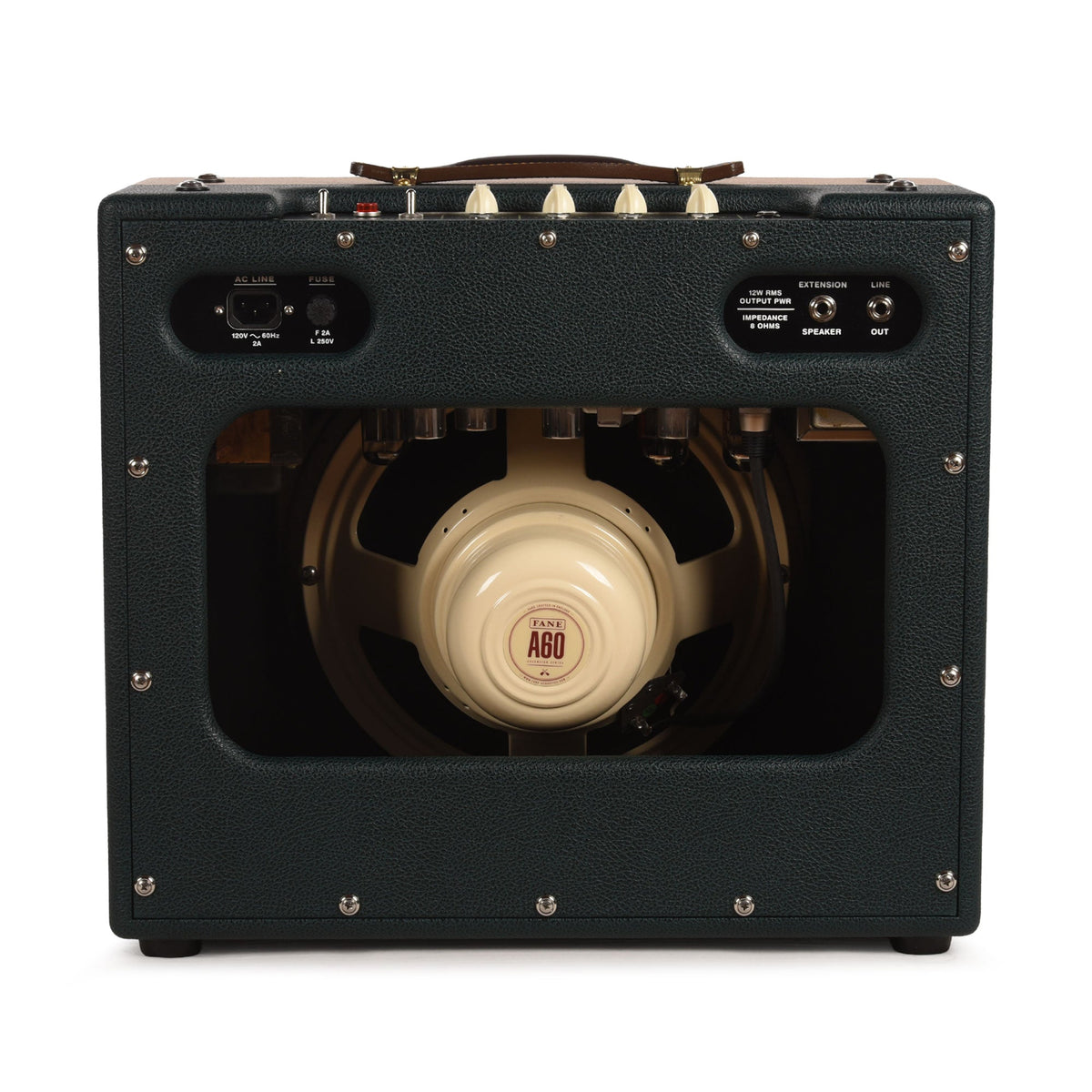 Bartel Sugarland 12W 1x12 Combo w/ Fane Alnico A60 Speaker Two-tone Ivory & Green - View 4 | MusicMarket