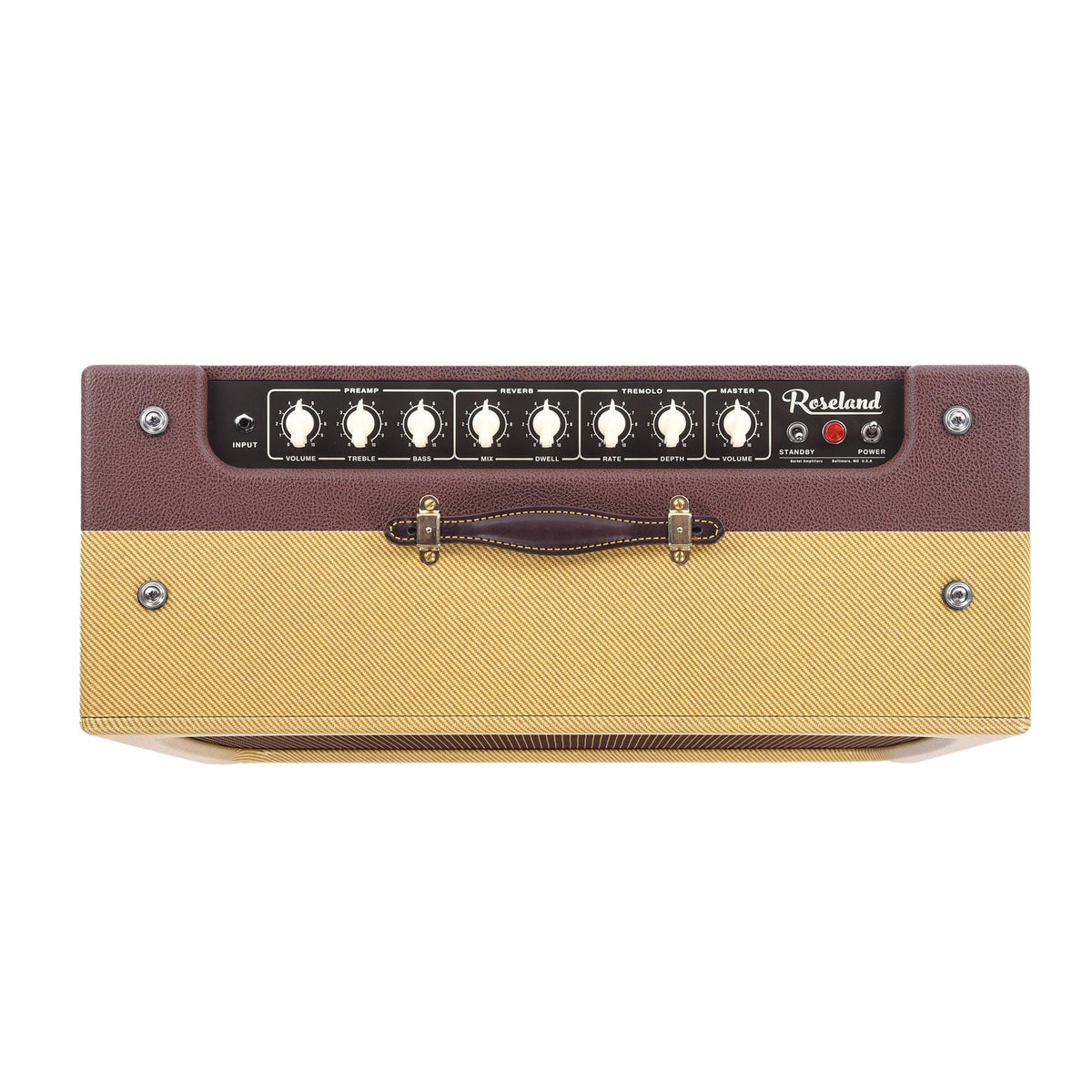 Bartel Roseland 45W 1x12 Combo w/Reverb, Tremolo & Fane Alnico A60 Speaker - View 3 | MusicMarket