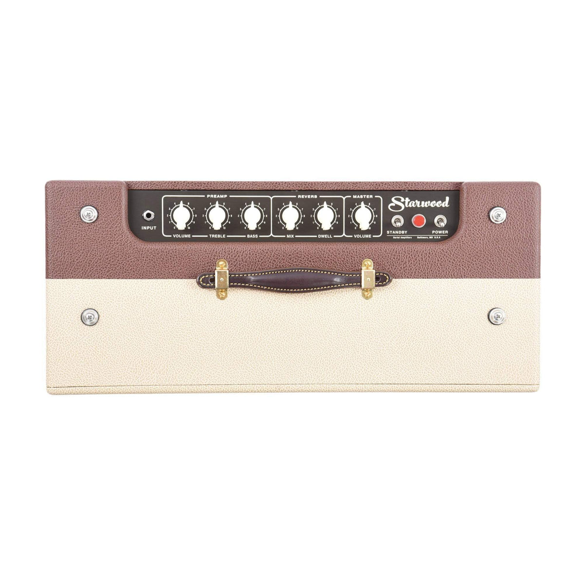 Bartel Starwood 28W Head Cream/Brown Tolex w/Reverb - View 4 | MusicMarket
