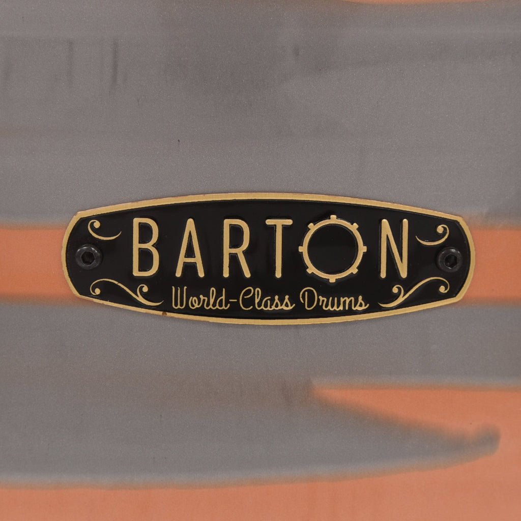 Barton Studio Custom Maple 6.5x14 Snare Drum Mars Oyster - View 3 | MusicMarket