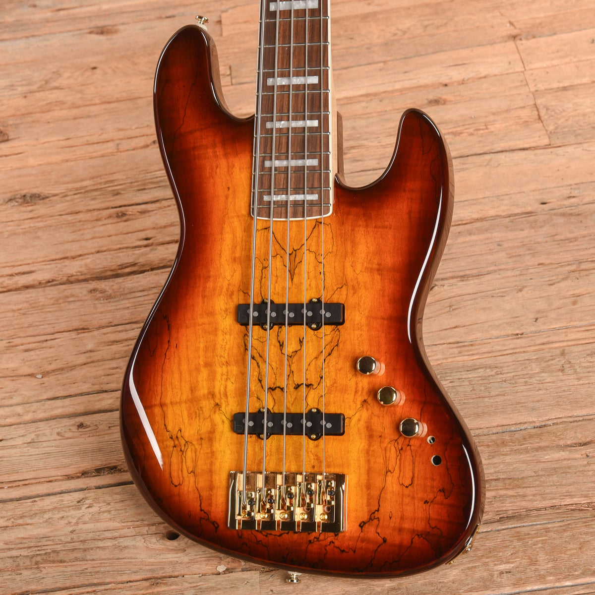 Bass Mods FH-1960 Sunburst - View 2 | MusicMarket