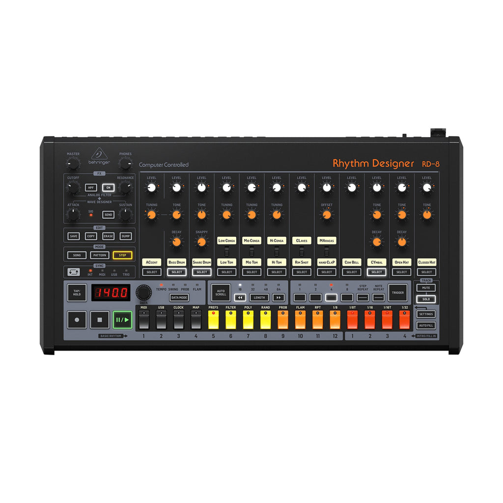Behringer RD-8 MKII Analog Drum Machine - MusicMarket