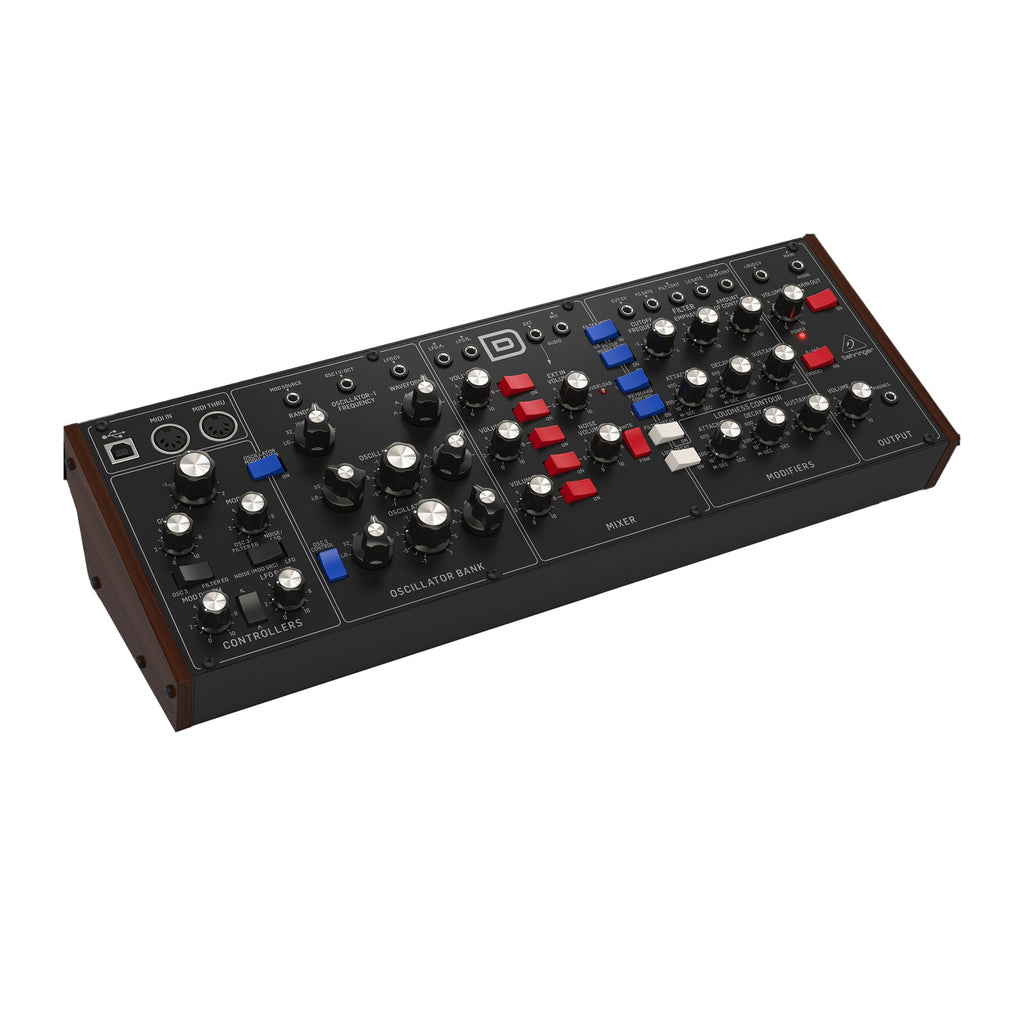 Behringer Model D Monophonic Analog Desktop Synthesizer - View 2 | MusicMarket