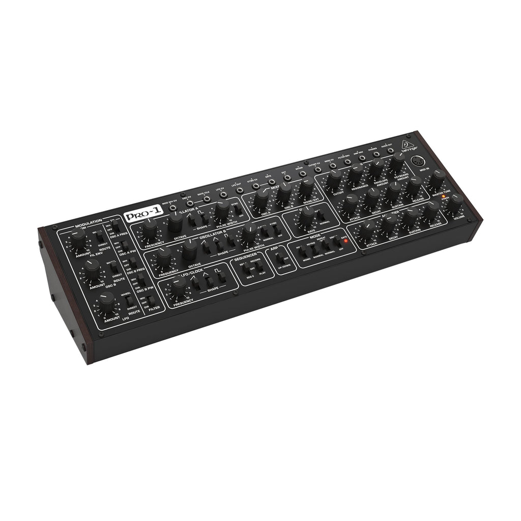 Behringer PRO-1 Monophonic Semi-Modular Analog Desktop Synthesizer - View 2 | MusicMarket