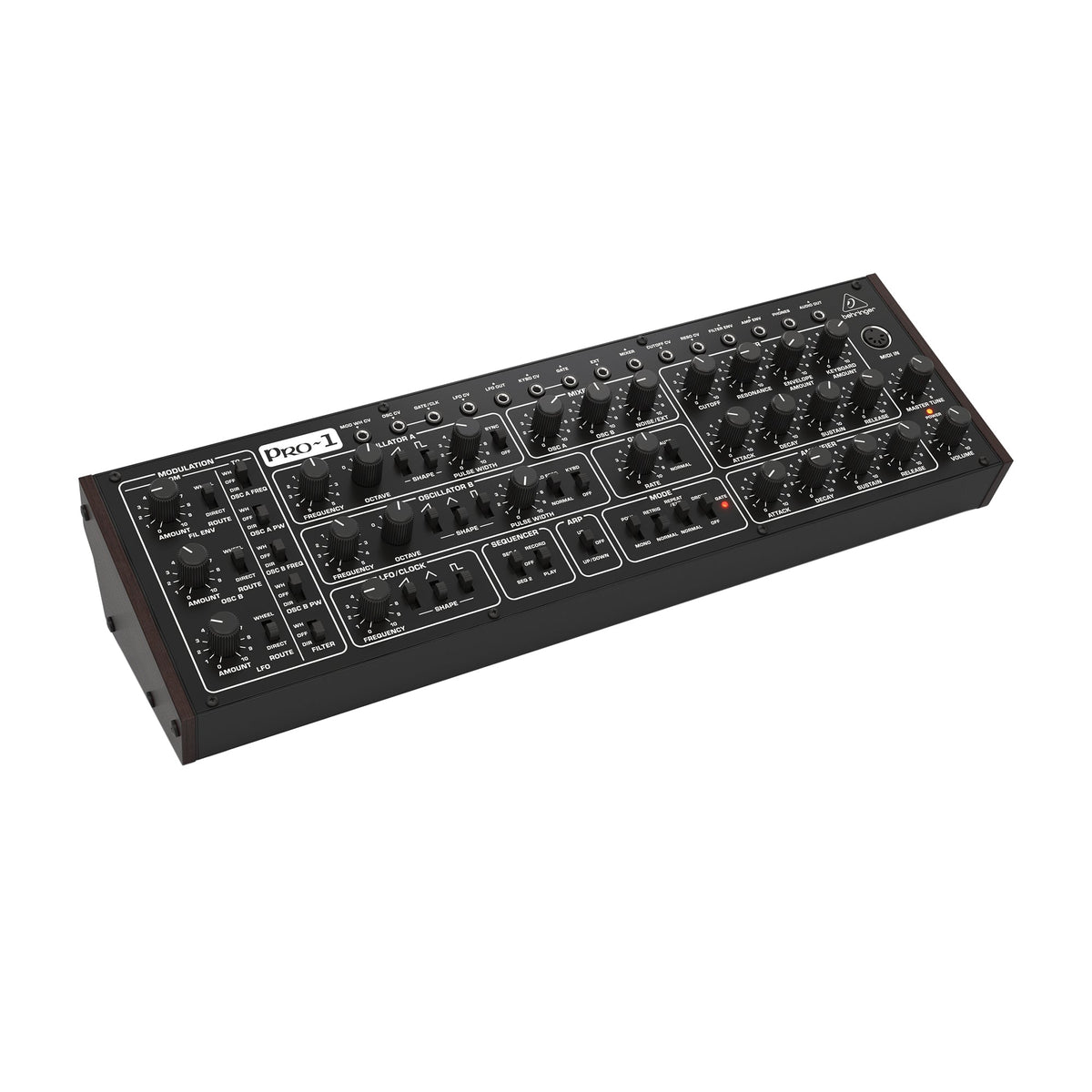 Behringer PRO-1 Monophonic Semi-Modular Analog Desktop Synthesizer - View 2 | MusicMarket