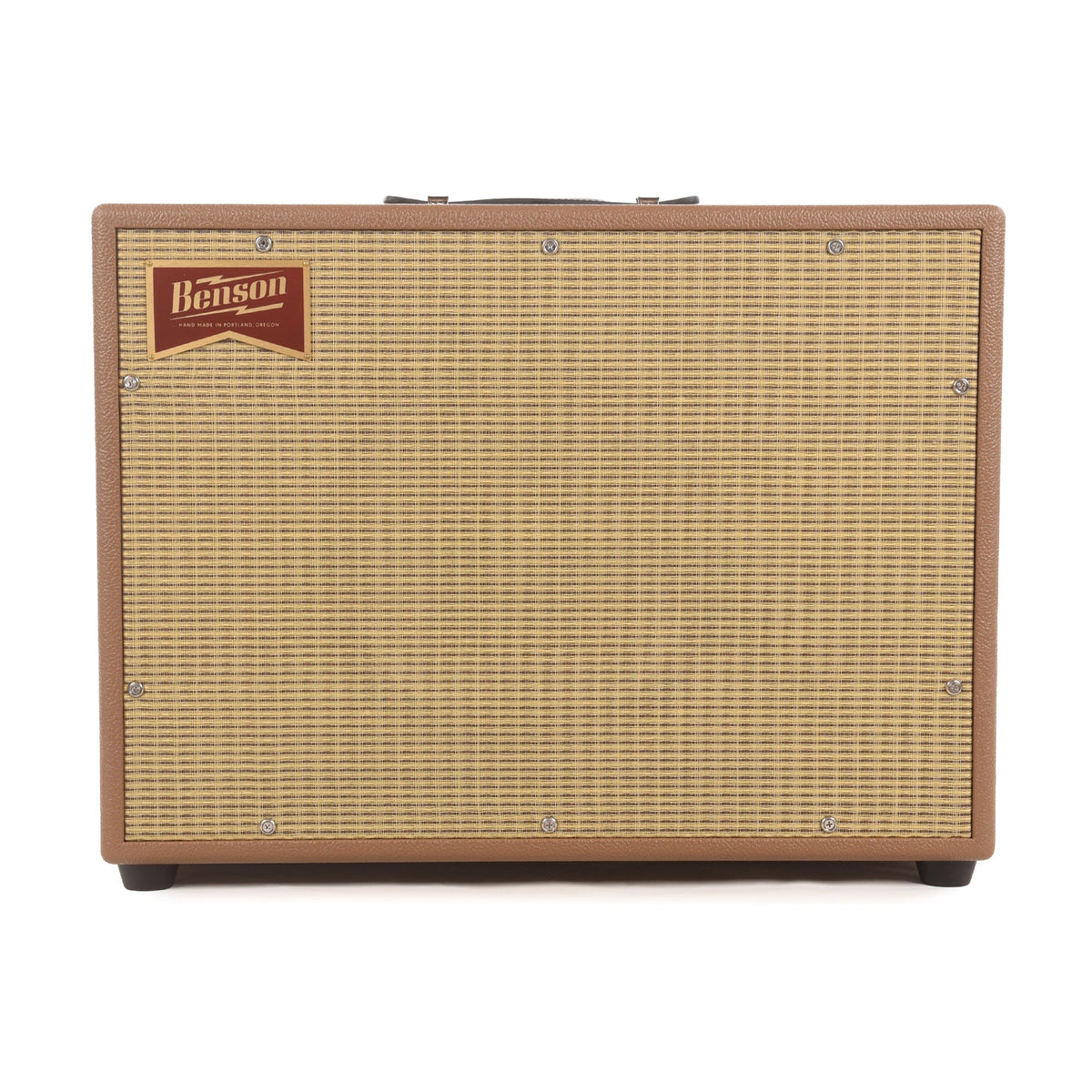 Benson Monarch Reverb Plus 15w 1x12 Combo Amp Brown w/ Wheat Grille - MusicMarket