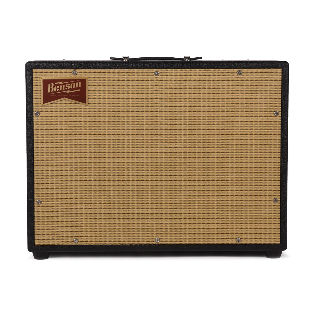 Benson Redland Reverb 35w 1x12 Guitar Combo Amp Black w/ Wheat Grille - MusicMarket
