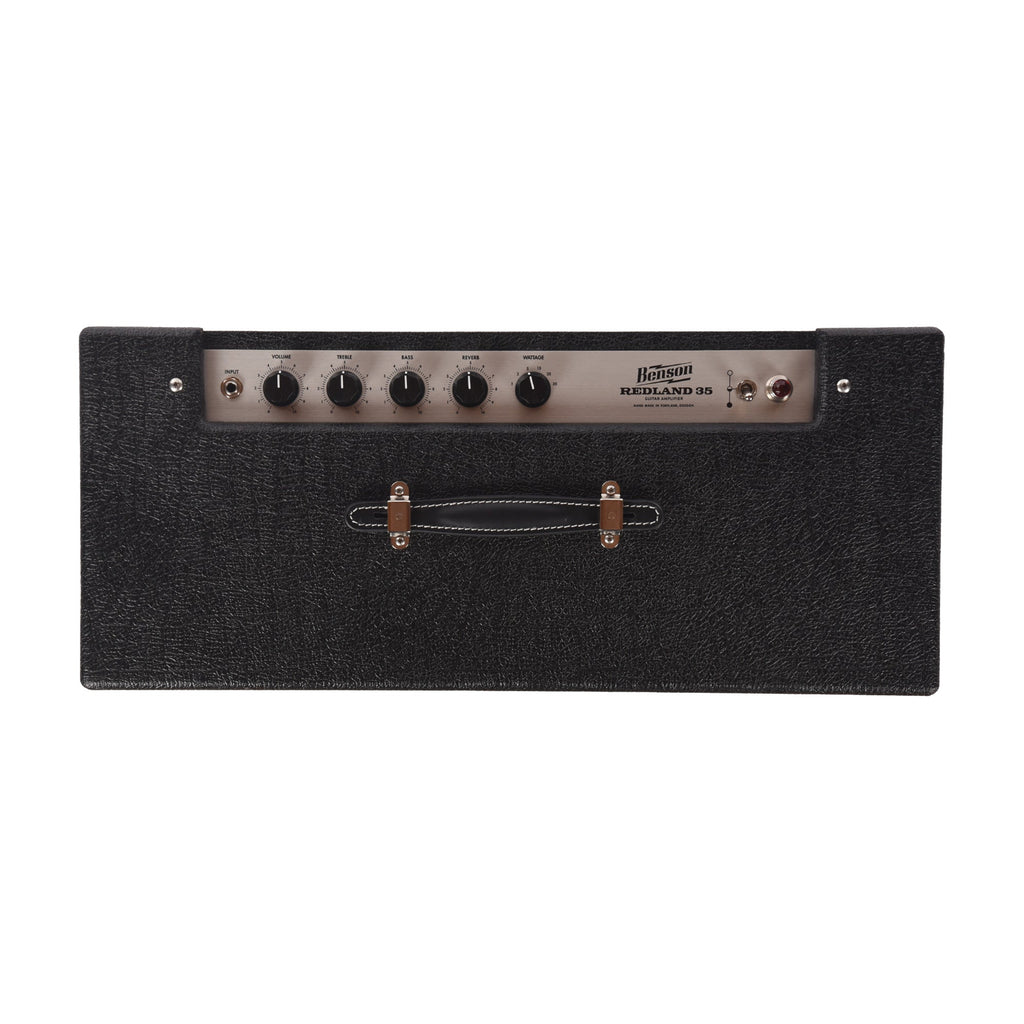 Benson Redland Reverb 35w 1x12 Guitar Combo Amp Black w/ Wheat Grille - View 3 | MusicMarket