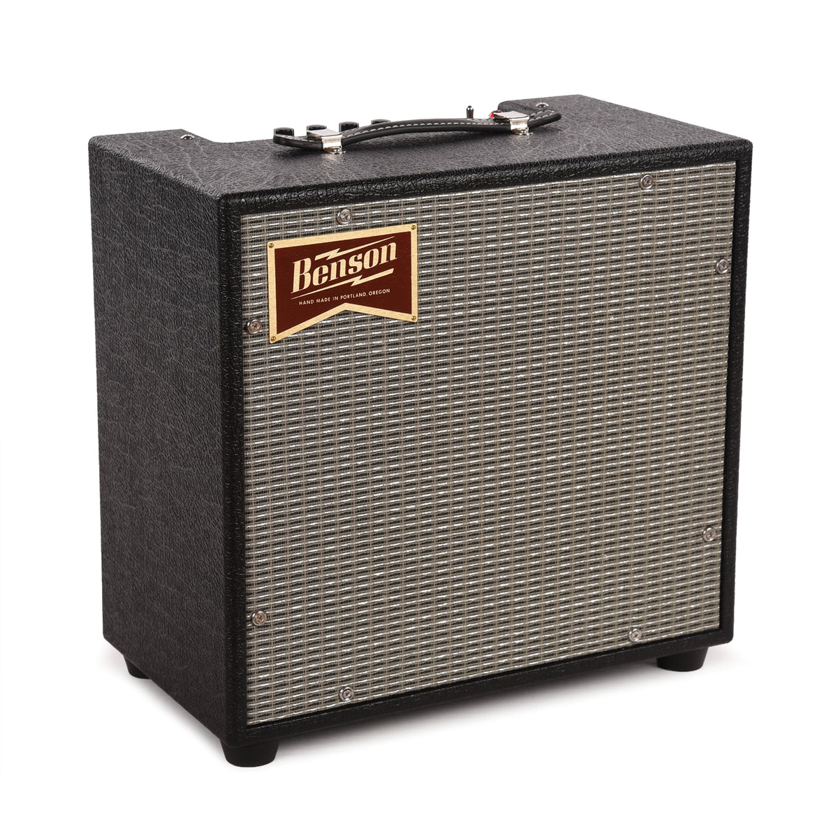 Benson Vinny Reverb 1x12 Combo Amp Black w/ Silver Grill - View 2 | MusicMarket