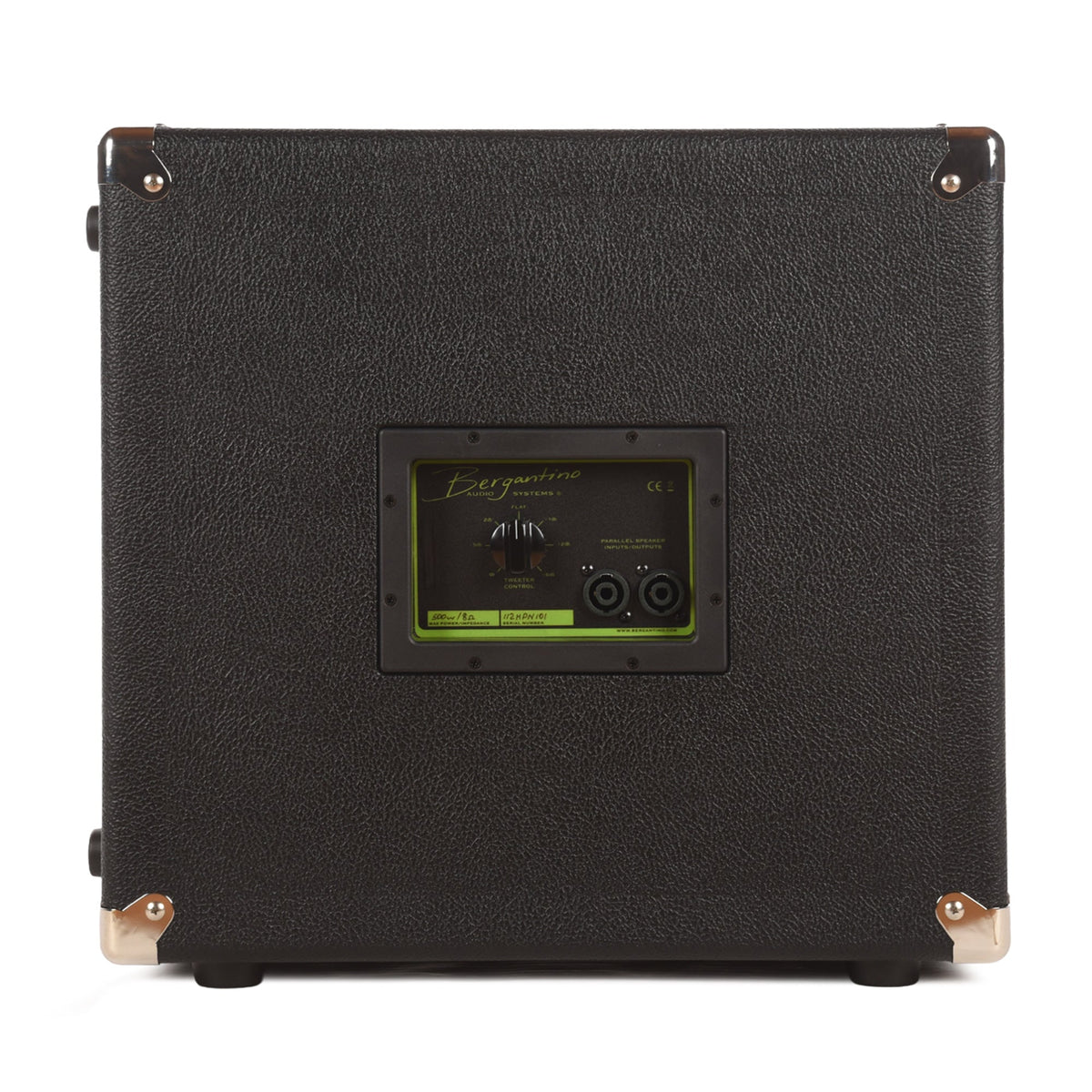 Bergantino HPN112 High Power Neo 1x12 Bass Amp Cab 8 Ohm Black Bronco - View 3 | MusicMarket