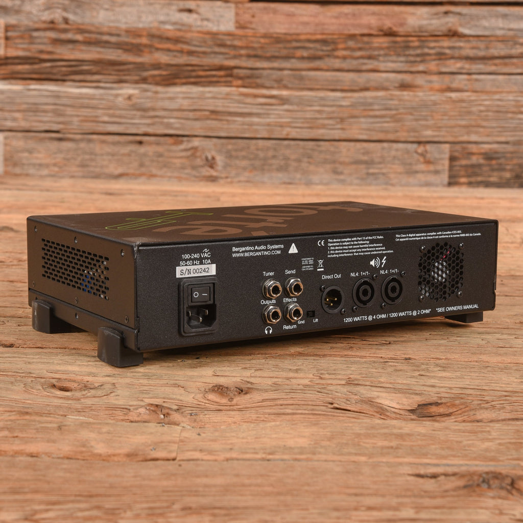 Bergantino Forte HP 1200-Watt Bass Amp Head - View 2 | MusicMarket