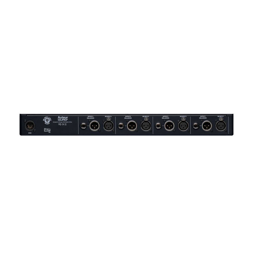 Black Lion Audio Auteur Quad2 4-Channel Rackmount Mic Preamp/DI - View 3 | MusicMarket