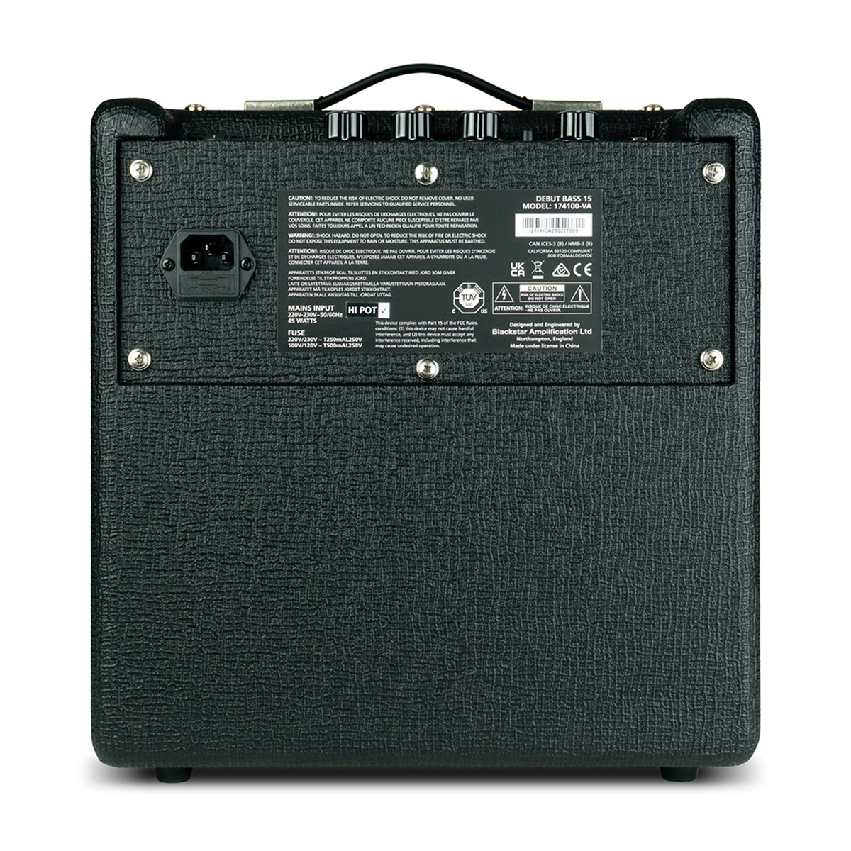 Blackstar Debut Bass 15 15w 1x6.5 Combo Amp - View 3 | MusicMarket