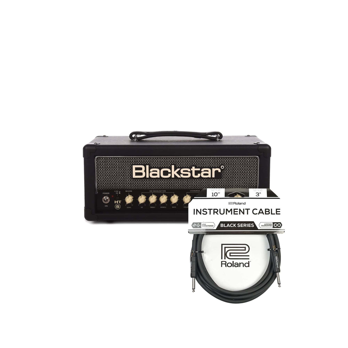 Blackstar 5W Tube Amp Head Cable Bundle - MusicMarket