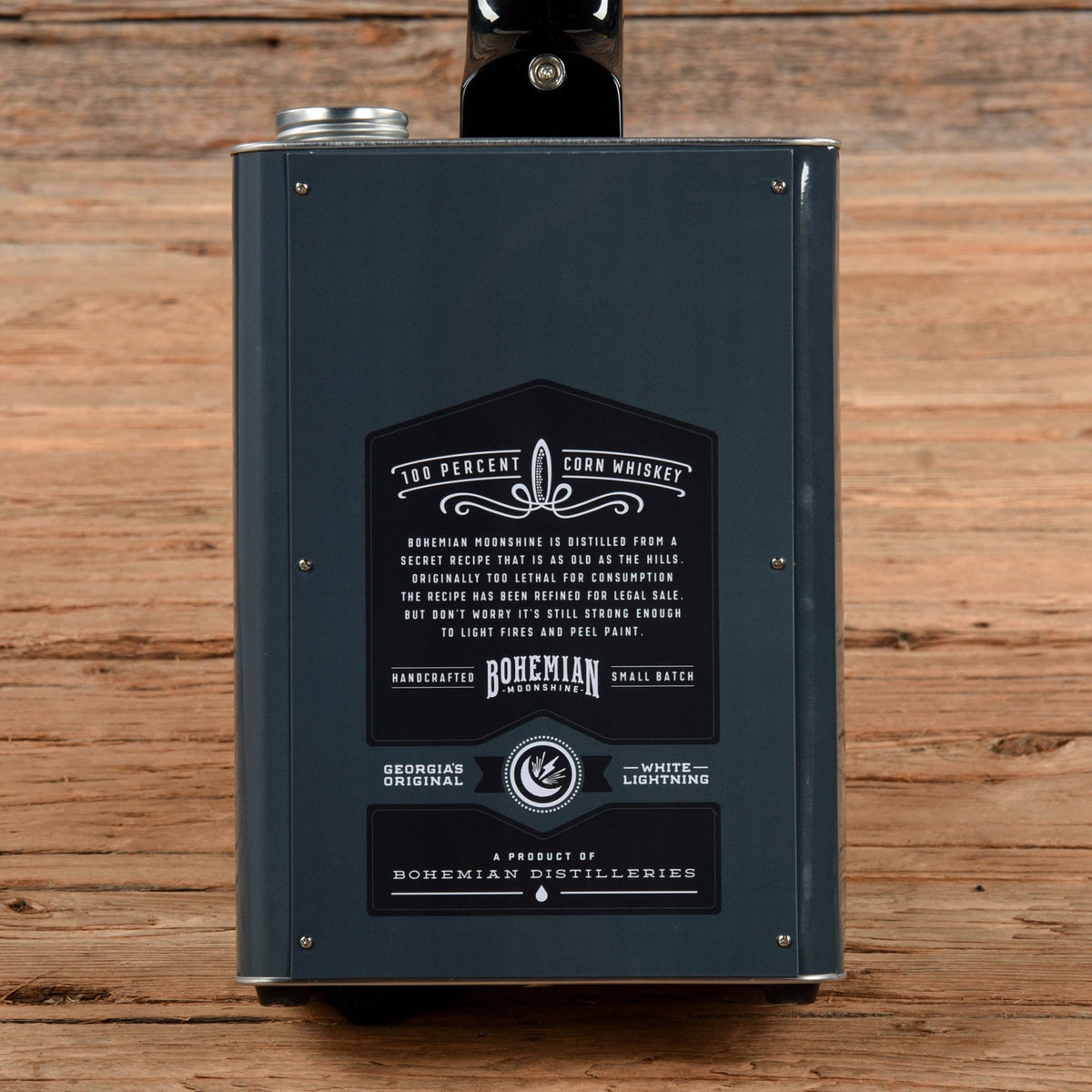 Bohemian Guitars Oil Can Guitar Grey - View 3 | MusicMarket