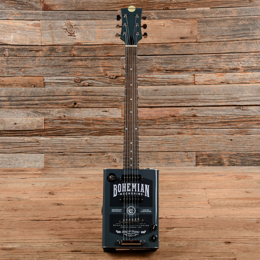 Bohemian Guitars Oil Can Guitar Grey - View 4 | MusicMarket