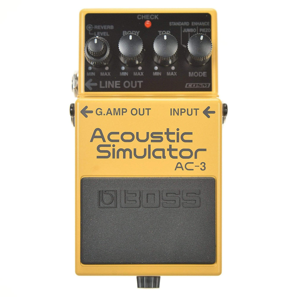 Boss AC-3 Acoustic Simulator Bundle w/ Boss PSA-120S2 Power Supply - View 2 | MusicMarket