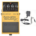Boss AC-3 Acoustic Simulator Bundle w/ Boss PSA-120S2 Power Supply - MusicMarket