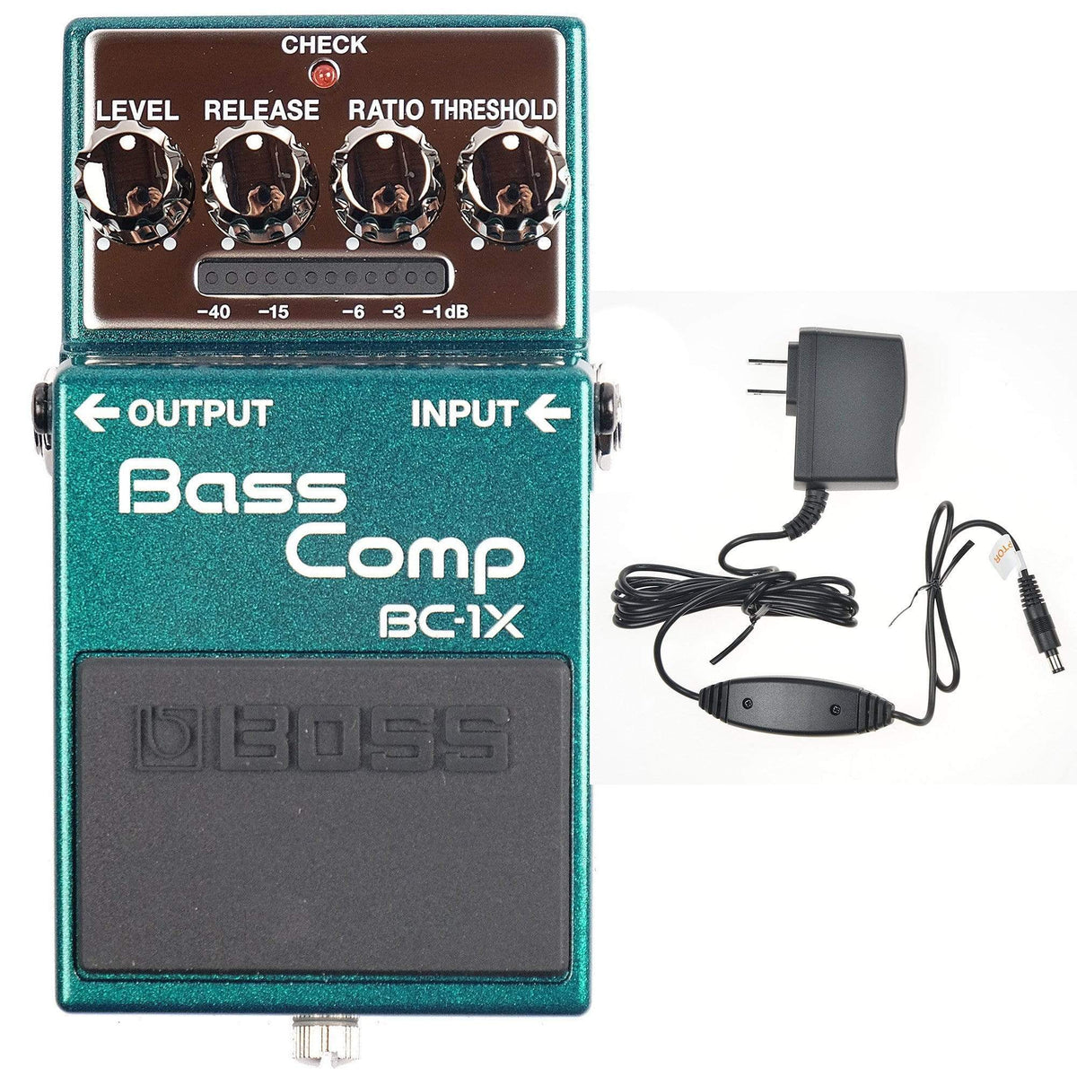 Boss BC-1X Bass Compressor Bundle w/ Boss PSA-120S2 Power Supply - MusicMarket