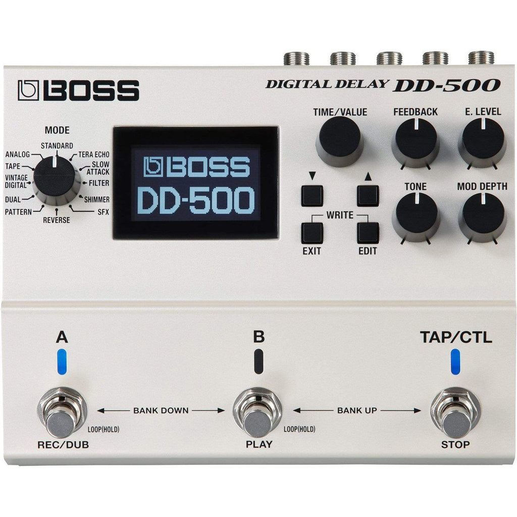 Boss DD-500 Digital Delay Bundle w/ Boss PSA-120S2 Power Supply - View 2 | MusicMarket