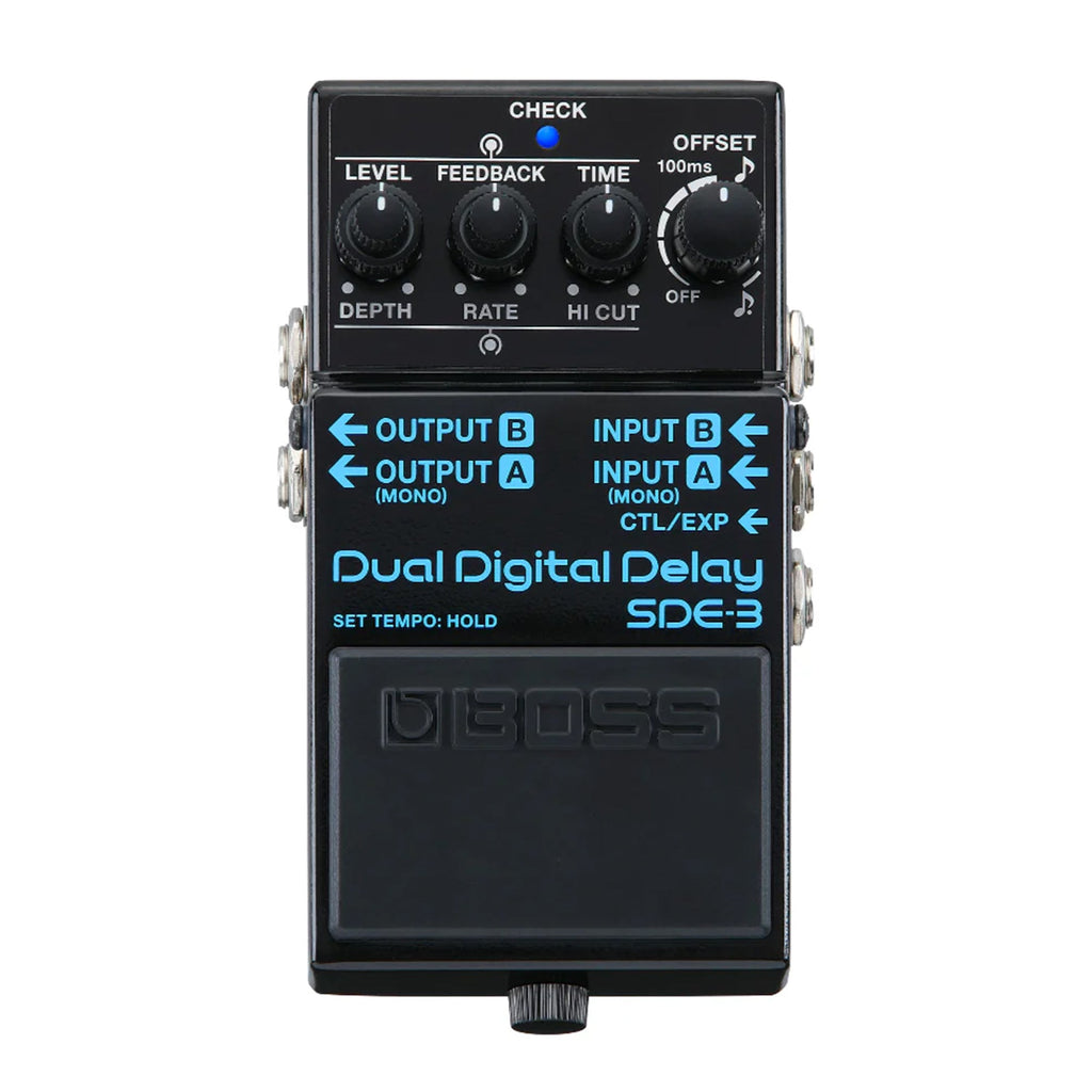 Boss SDE-3 Dual Digital Delay Pedal - MusicMarket