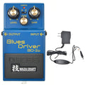 Boss BD-2W Blues Driver Waza Craft Analog Pedal Bundle w/ Boss PSA-120S2 Power Supply - MusicMarket