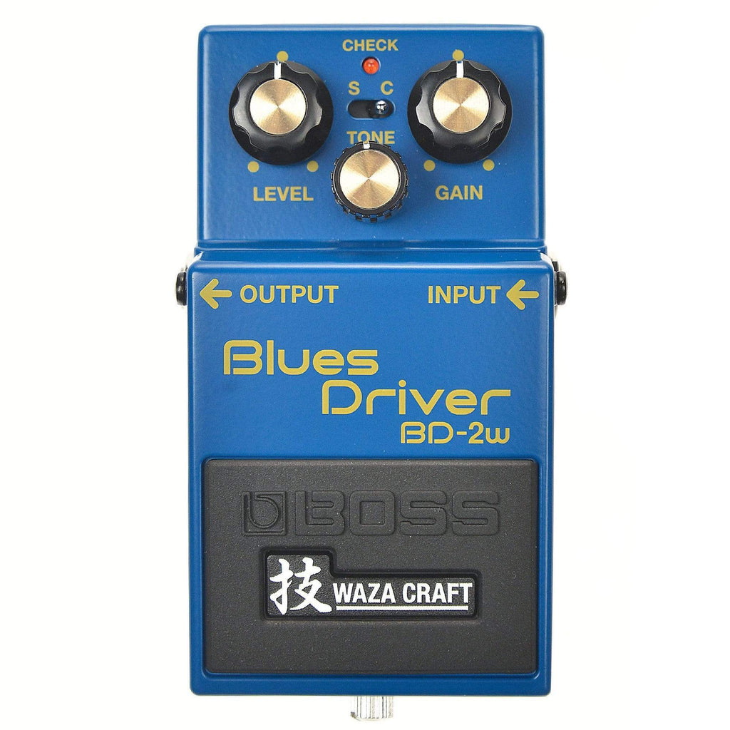 Boss BD-2W Blues Driver Waza Craft Analog Pedal Bundle w/ Boss PSA-120S2 Power Supply - View 2 | MusicMarket