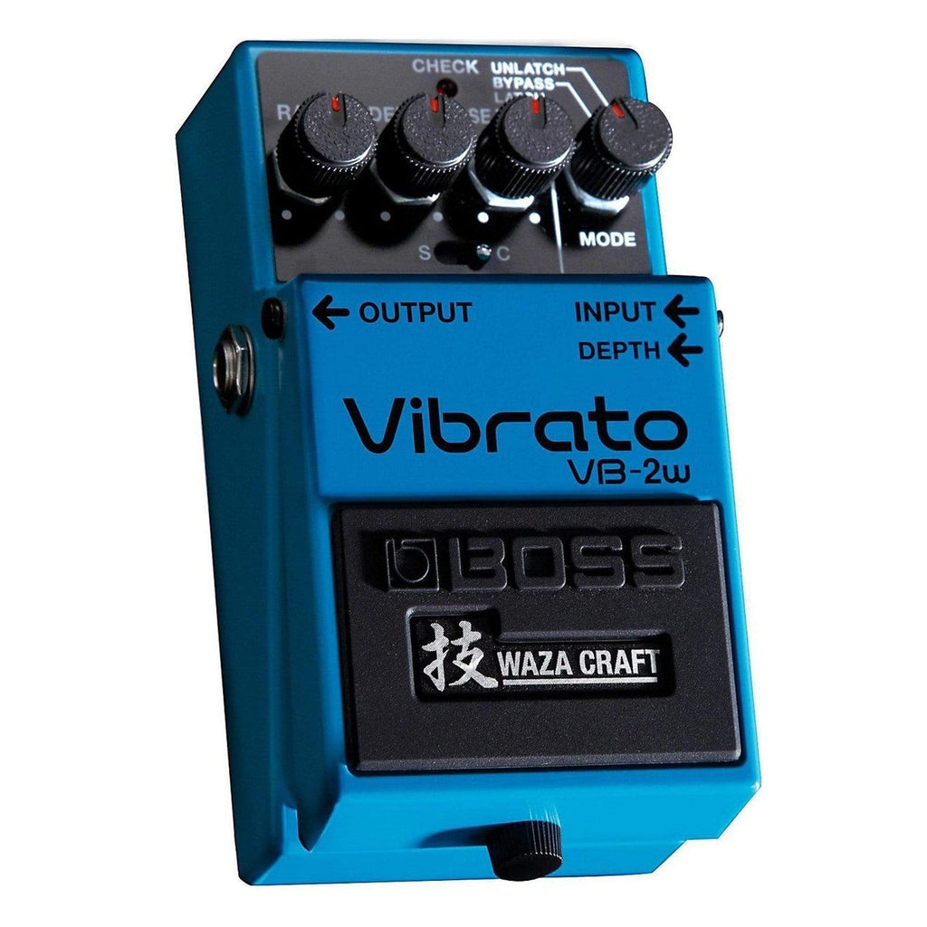 Boss VB-2 Vibrato Waza Craft Bundle w/ 2 Roland Black Series 6 inch Patch Cables - View 2 | MusicMarket