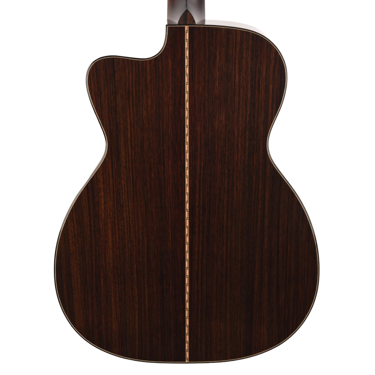 Bourgeois Downeast OMCE Soloist Thermo-Cured Sitka/Honduran Mahogany Natural - View 3 | MusicMarket