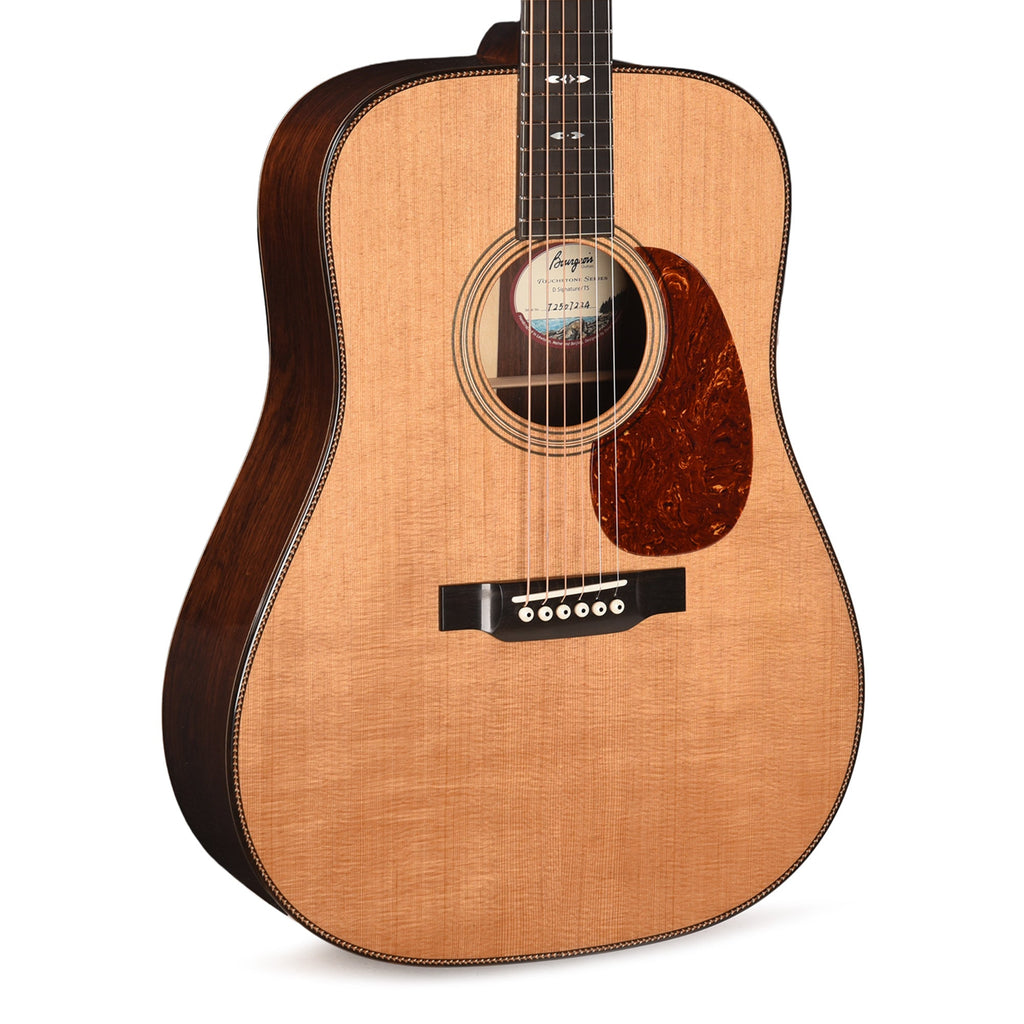 Bourgeois Touchstone Signature D Torrefied Alaskan Sitka/Madagascar Rosewood Natural - MusicMarket