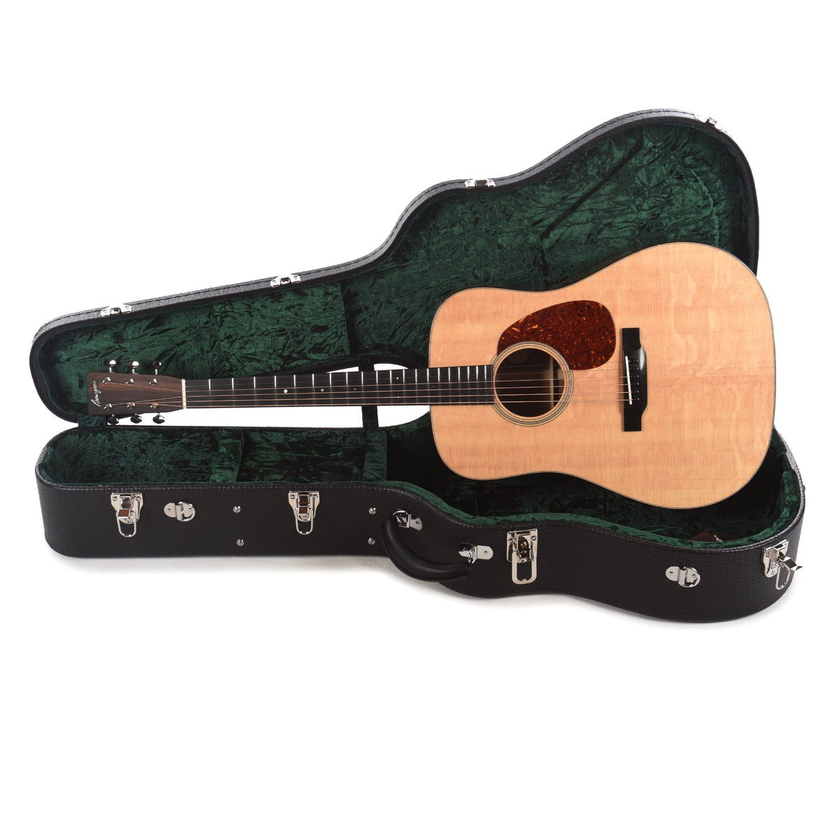 Bourgeois Limited Edition Touchstone Hawaiian Country Boy D Bearclaw Spruce/Figured Hawaiian Koa Natural - View 8